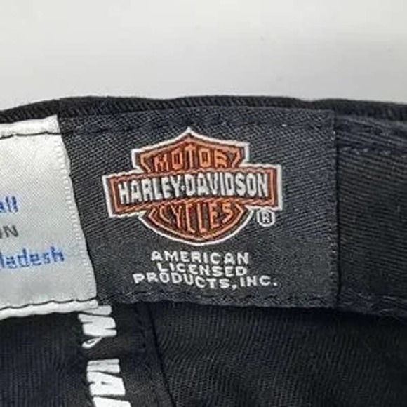 HARLEY DAVIDSON Hat Cap Strap-Back OS - Picture 7 of 8